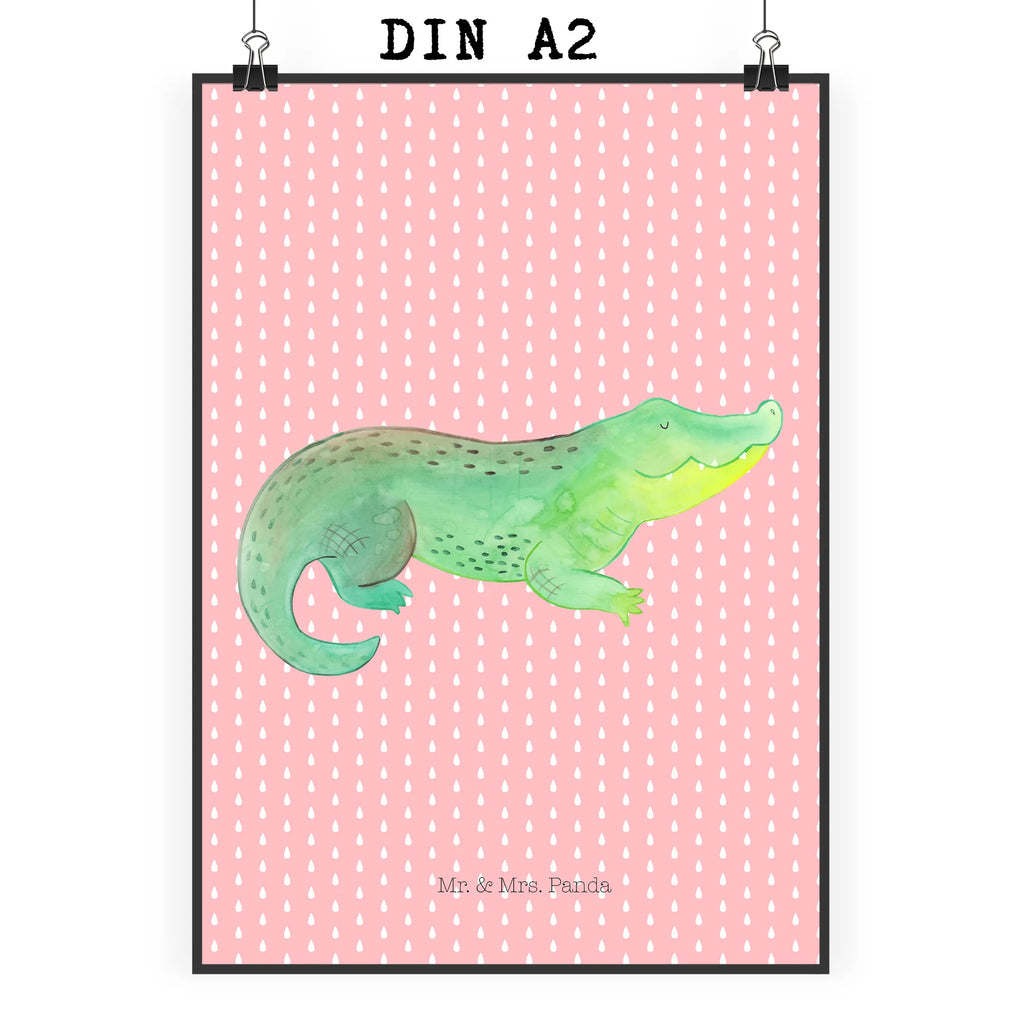 Poster Crocodile Plakat, grafikposter, wandkunst, Wanddekoration, Kunstdruck, kunstdruck poster, Wandschmuck, Poster, wanddeko, Wandposter, Wanddeko Bild, Deko Bild, Wandbild, wanddruck, Posterdruck, Bild, Designposter, Bild für Wand, drucke, kunstposter, Mr. & Mrs. Panda Poster, kunst für die wand, Meer, Meerestiere, Urlaub, Krokodile, Abenteuerlust, Beste Freundin, Verrückt sein, Krokodil, Freundin, Spontan sein, Lieblingsmensch, Reiselust