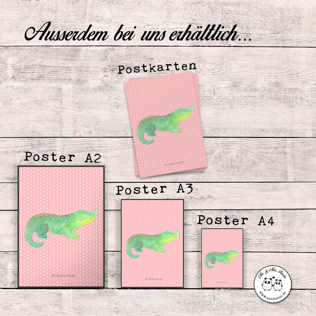 Poster Crocodile Plakat, grafikposter, wandkunst, Wanddekoration, Kunstdruck, kunstdruck poster, Wandschmuck, Poster, wanddeko, Wandposter, Wanddeko Bild, Deko Bild, Wandbild, wanddruck, Posterdruck, Bild, Designposter, Bild für Wand, drucke, kunstposter, Mr. & Mrs. Panda Poster, kunst für die wand, Meer, Meerestiere, Urlaub, Krokodile, Abenteuerlust, Beste Freundin, Verrückt sein, Krokodil, Freundin, Spontan sein, Lieblingsmensch, Reiselust