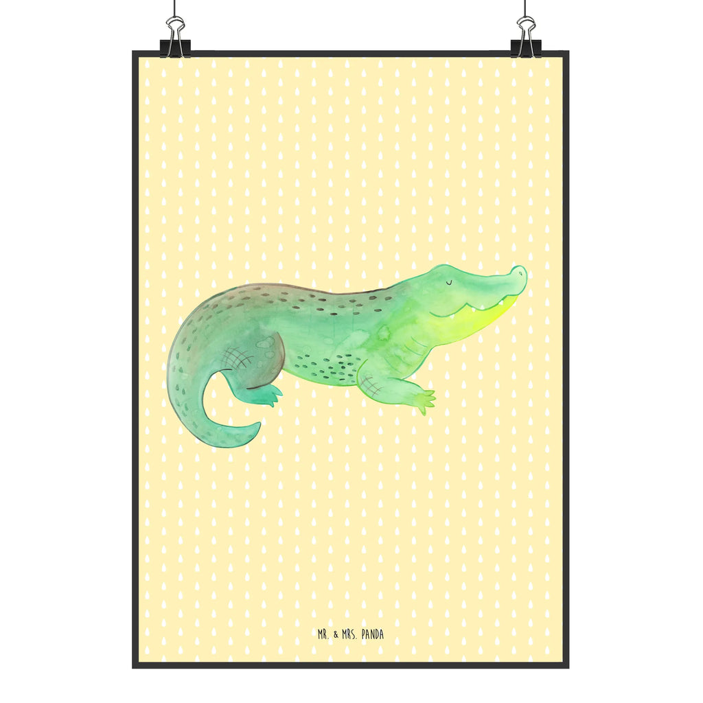 Poster Crocodile Plakat, grafikposter, wandkunst, Wanddekoration, Kunstdruck, kunstdruck poster, Wandschmuck, Poster, wanddeko, Wandposter, Wanddeko Bild, Deko Bild, Wandbild, wanddruck, Posterdruck, Bild, Designposter, Bild für Wand, drucke, kunstposter, Mr. & Mrs. Panda Poster, kunst für die wand, Meer, Meerestiere, Urlaub, Krokodile, Abenteuerlust, Beste Freundin, Verrückt sein, Krokodil, Freundin, Spontan sein, Lieblingsmensch, Reiselust
