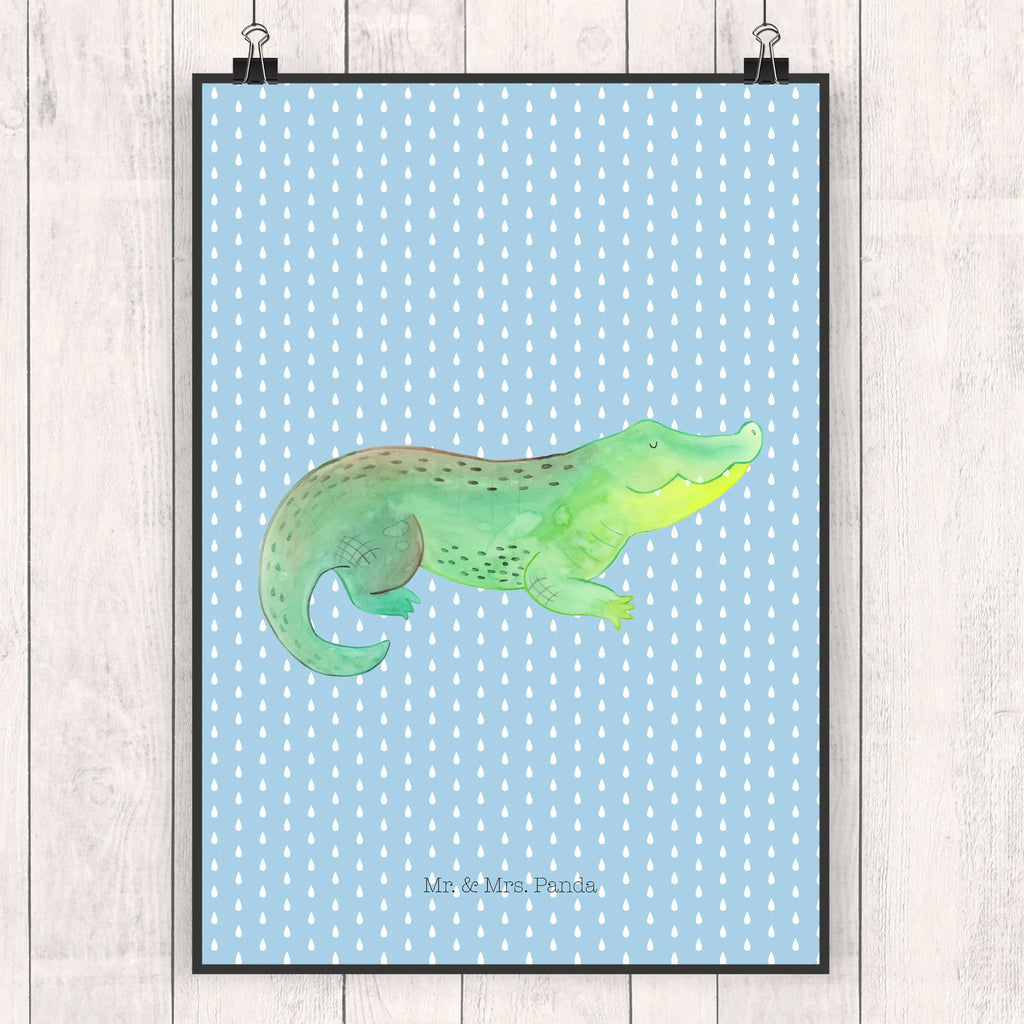Poster Crocodile Plakat, grafikposter, wandkunst, Wanddekoration, Kunstdruck, kunstdruck poster, Wandschmuck, Poster, wanddeko, Wandposter, Wanddeko Bild, Deko Bild, Wandbild, wanddruck, Posterdruck, Bild, Designposter, Bild für Wand, drucke, kunstposter, Mr. & Mrs. Panda Poster, kunst für die wand, Meer, Meerestiere, Urlaub, Krokodile, Abenteuerlust, Beste Freundin, Verrückt sein, Krokodil, Freundin, Spontan sein, Lieblingsmensch, Reiselust