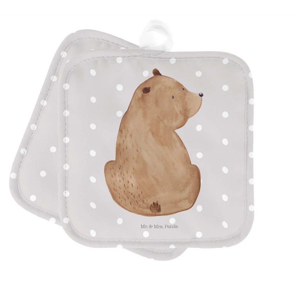 2er Set Topflappen  Bär Schulterblick Topfuntersetzer, Schöne Topflappen, Topflappen mit Spruch, Ofenhandschuh, Topflappen lustig, Topflappenset, Topfhandschuhe, Topflappen 2er Set, Topflappen, Topfhandschuh, Topflappen Set, Ofenhandschuhe, Bär, Teddy, Teddybär, Weisheit, Weltansicht, Bärenliebe, Bären, Selbstachtung, Motivation