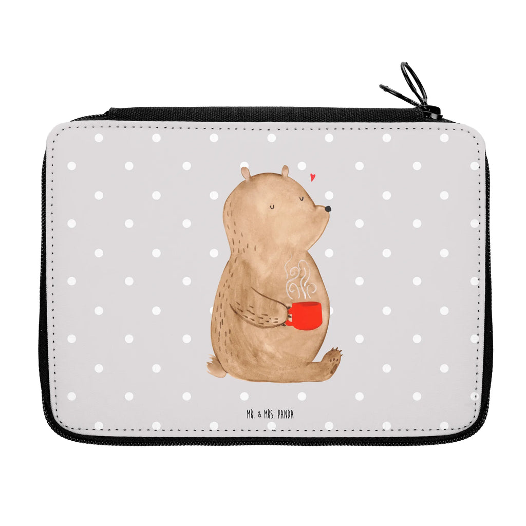 Piórnik Niedźwiedź kawa Schlampermäppchen, Mäppchen, Stiftebeutel, Schreibetui, Stifte Etui, Federmappe Set, Federmäppchen, Zeichenetui, Bleistift Etui, Schüleretui, Stifteetui, Bleistiftetui, Buntstiftetui, Farbstiftetui, Schuletui, Buntstiftmäppchen, Etui für Stifte, Schreibmappe, Schulmäppchen, Stiftemappe, Malmappe, Federtasche, Stiftetasche, Teddy, Bär, Teddybär, Bären, Morgenroutine, Kaffee, Guten Morgen, Welt Erobern, Welt Retten, Motivation, Coffee