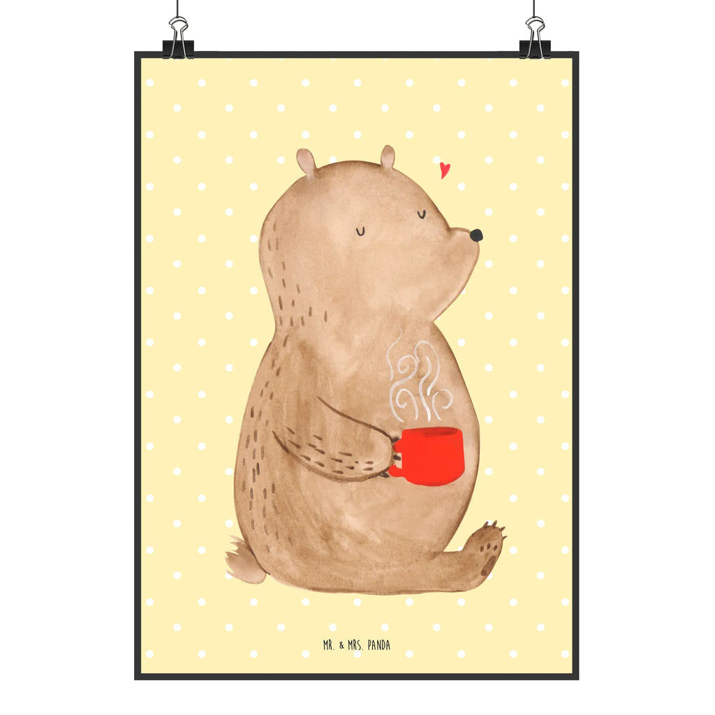 Plakat Niedźwiedź kawa Wandbild, Wanddekoration, wandkunst, Mr. & Mrs. Panda Poster, wanddruck, kunst für die wand, Deko Bild, Designposter, Poster, kunstdruck poster, Wandposter, wanddeko, Wanddeko Bild, drucke, kunstposter, Wandschmuck, Posterdruck, Bild für Wand, Plakat, grafikposter, Kunstdruck, Bild, Teddybär, Bär, Teddy, Kaffee, Welt Erobern, Morgenroutine, Guten Morgen, Coffee, Bären, Motivation, Welt Retten