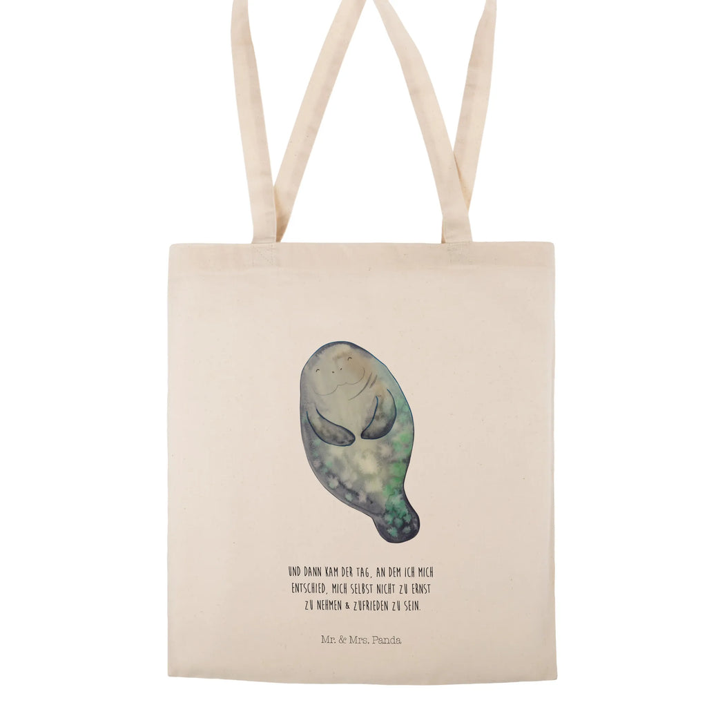 Tote bag manatee happy shoulder bag, Carrier bag, jute bag, pouch, cloth bag, bag, cotton bag, shopping bag, shopper, Seafood, aquatic animals, ocean, sea, fish, shells, corals, reef, whale, narwhal, sea urchin, lobster, platypus, turtle, manatee, crocodile, orca, shrimp, gifts for seafood lovers, water world, underwater animals, underwater world, vacation, deep sea, seafood fans, gift ideas, seafood decoration, seafood posters, Lovesickness, Respect, Manatee, Satisfaction, Self-love, New start, Manatees, New beginning, Carefulness, Girlfriend