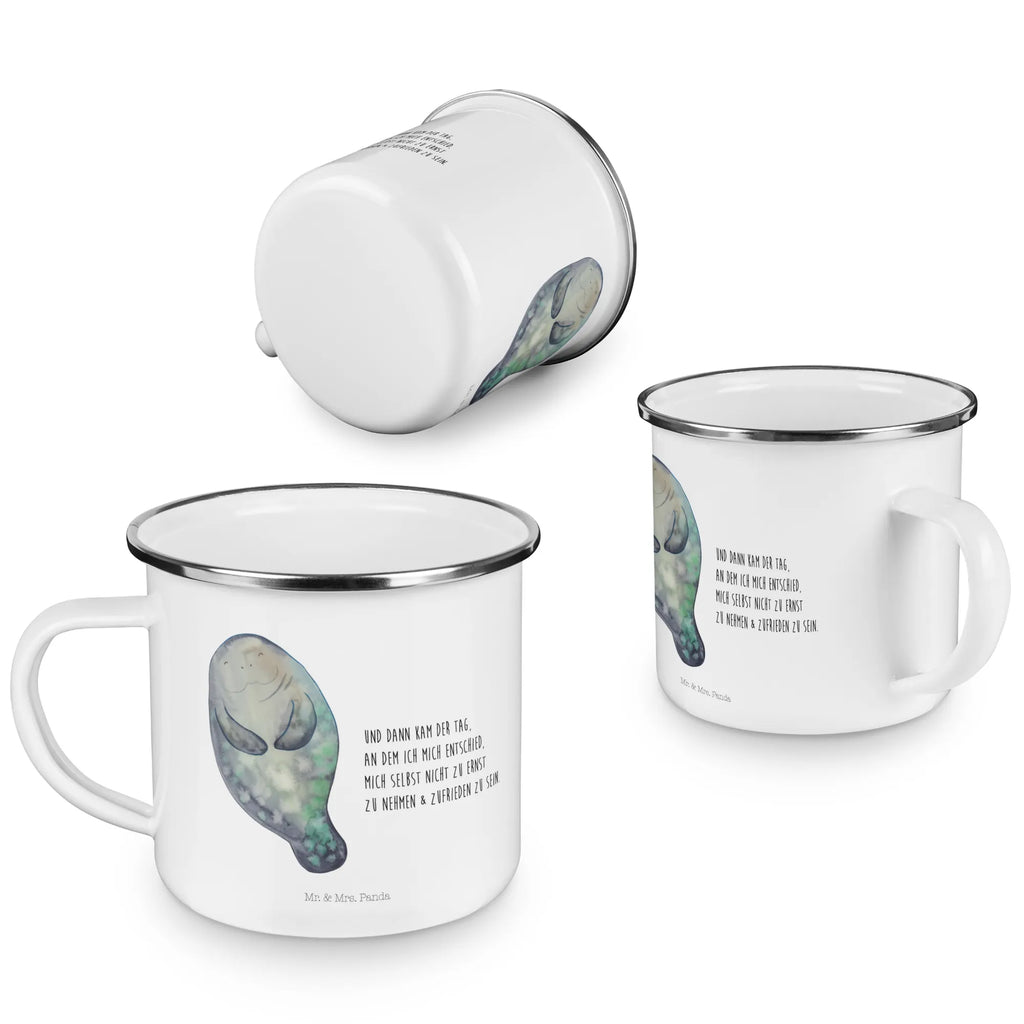 Enamel camping mug manatee happy stainless steel drinking cup, bushcraft mug, metal camping mug, outdoor cup, camping metal cup, camping mug, metal cup, lightweight camping mug, enamel mug, travel mug, steel mug for camping, tin coffee cup, hiking mug, adventure mug, enamel camping cup, camper mug, backpacking mug, camp coffee mug, campfire mug, enamel drinking mug, Seafood, aquatic animals, ocean, sea, fish, shells, corals, reef, whale, narwhal, sea urchin, lobster, platypus, turtle, manatee, crocodile, orca, shrimp, gifts for seafood lovers, water world, underwater animals, underwater world, vacation, deep sea, seafood fans, gift ideas, seafood decoration, seafood posters, Manatee, New beginning, Girlfriend, Respect, Manatees, Carefulness, Lovesickness, Satisfaction, New start, Self-love