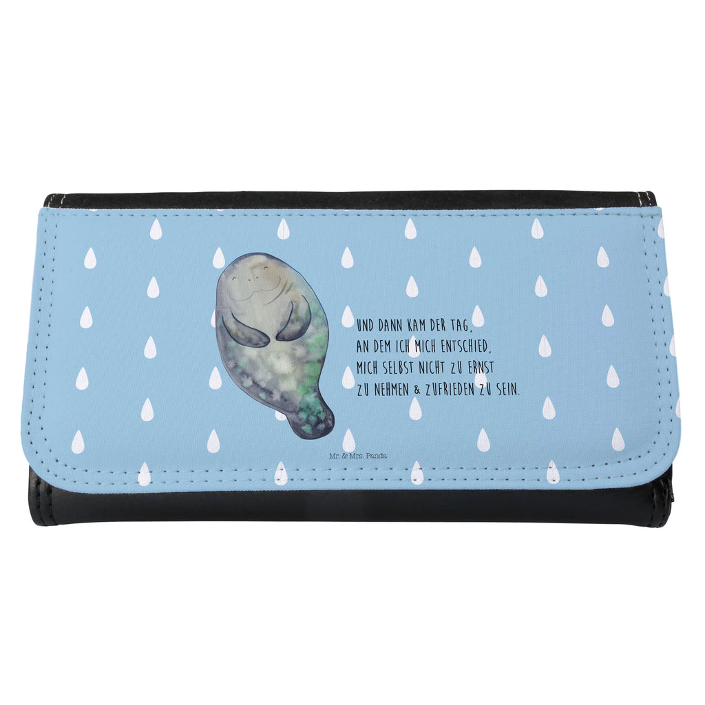 Ladies purse manatee happy Wallet, Purse, Wallets, XXL, Large, Ladies, Seafood, aquatic animals, ocean, sea, fish, shells, corals, reef, whale, narwhal, sea urchin, lobster, platypus, turtle, manatee, crocodile, orca, shrimp, gifts for seafood lovers, water world, underwater animals, underwater world, vacation, deep sea, seafood fans, gift ideas, seafood decoration, seafood posters, Manatees, Girlfriend, Manatee, Self-love, Respect, New beginning, Satisfaction, Carefulness, Lovesickness, New start