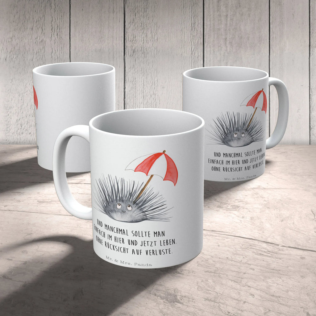 Kubek Jeżowiec Bürotasse, Geschenktasse, Tasse, Teetasse, Porzellantasse, Kaffeetasse, Tasse mit Motiven, Keramiktasse, Tasse mit Zitaten, Meerestiere, Meer, Urlaub, Selbstliebe, Achtsamkeit, Hier und Jetzt, Seeigel, Lebe, Selbstakzeptanz, Leben
