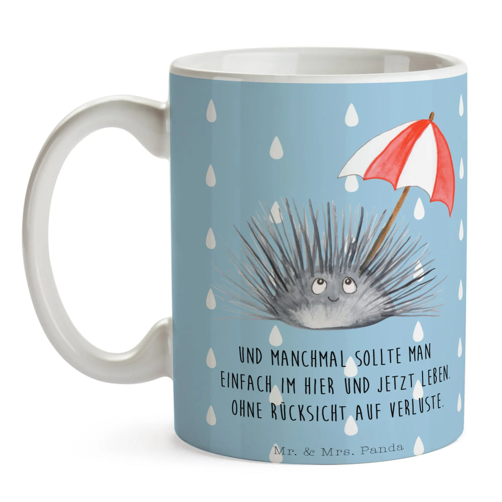 Kubek Jeżowiec Bürotasse, Geschenktasse, Tasse, Teetasse, Porzellantasse, Kaffeetasse, Tasse mit Motiven, Keramiktasse, Tasse mit Zitaten, Meerestiere, Meer, Urlaub, Selbstliebe, Achtsamkeit, Hier und Jetzt, Seeigel, Lebe, Selbstakzeptanz, Leben