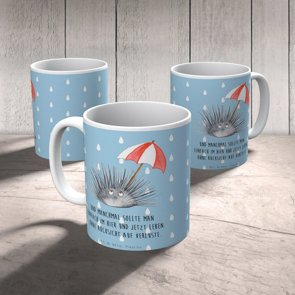 Kubek Jeżowiec Bürotasse, Geschenktasse, Tasse, Teetasse, Porzellantasse, Kaffeetasse, Tasse mit Motiven, Keramiktasse, Tasse mit Zitaten, Meerestiere, Meer, Urlaub, Selbstliebe, Achtsamkeit, Hier und Jetzt, Seeigel, Lebe, Selbstakzeptanz, Leben
