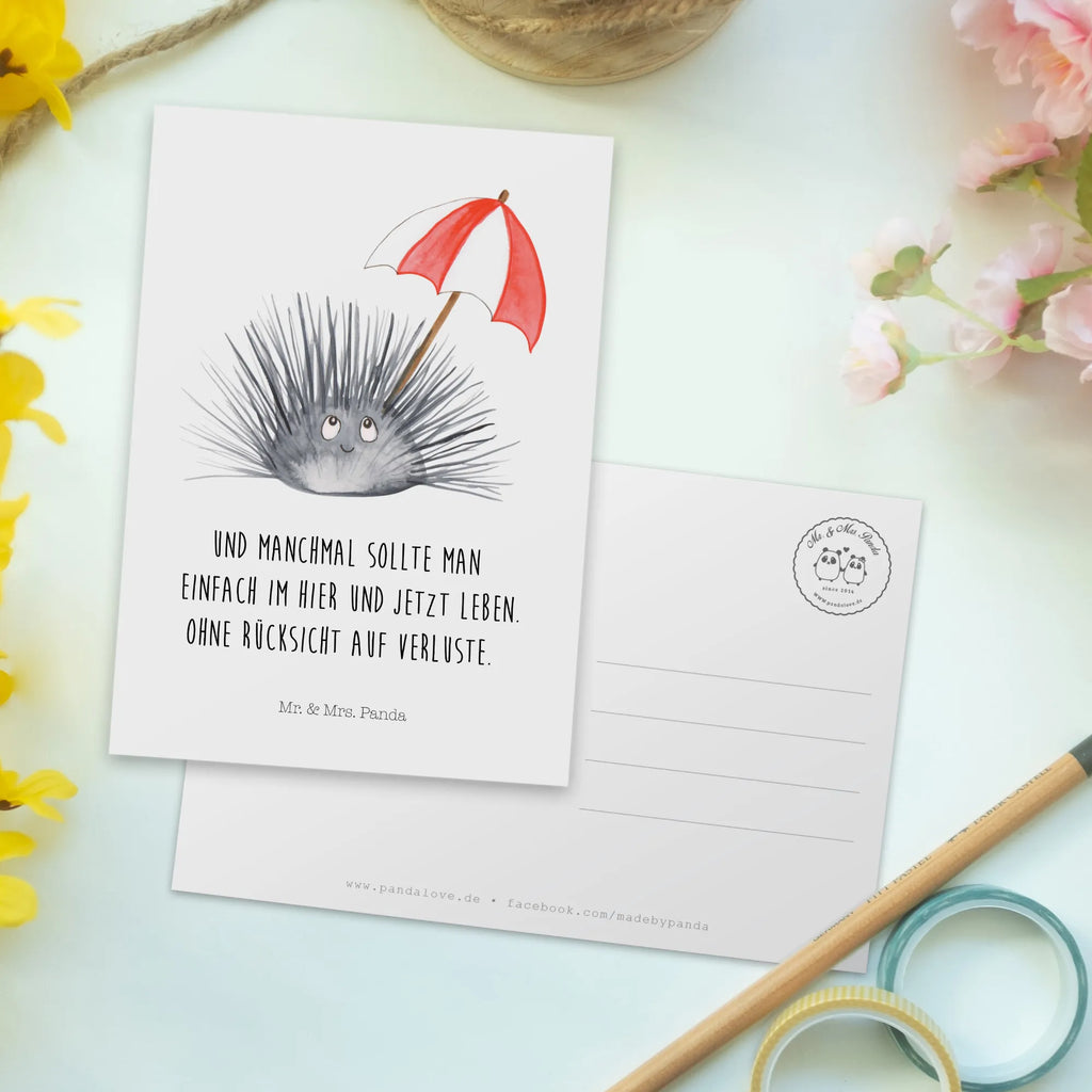 Postcard Sea urchins kunstkarte, Designkarte, Motivkarte, bildkarte, Postkarten, spruchkarte, Kunstkarten, Grußkarte, Postkarte, Fotokarte, Ansichtskarte, einzelkarte, Ansichtskarten, Meer, Urlaub, Meerestiere, Leben, Hier und Jetzt, Seeigel, Selbstakzeptanz, Selbstliebe, Lebe, Achtsamkeit