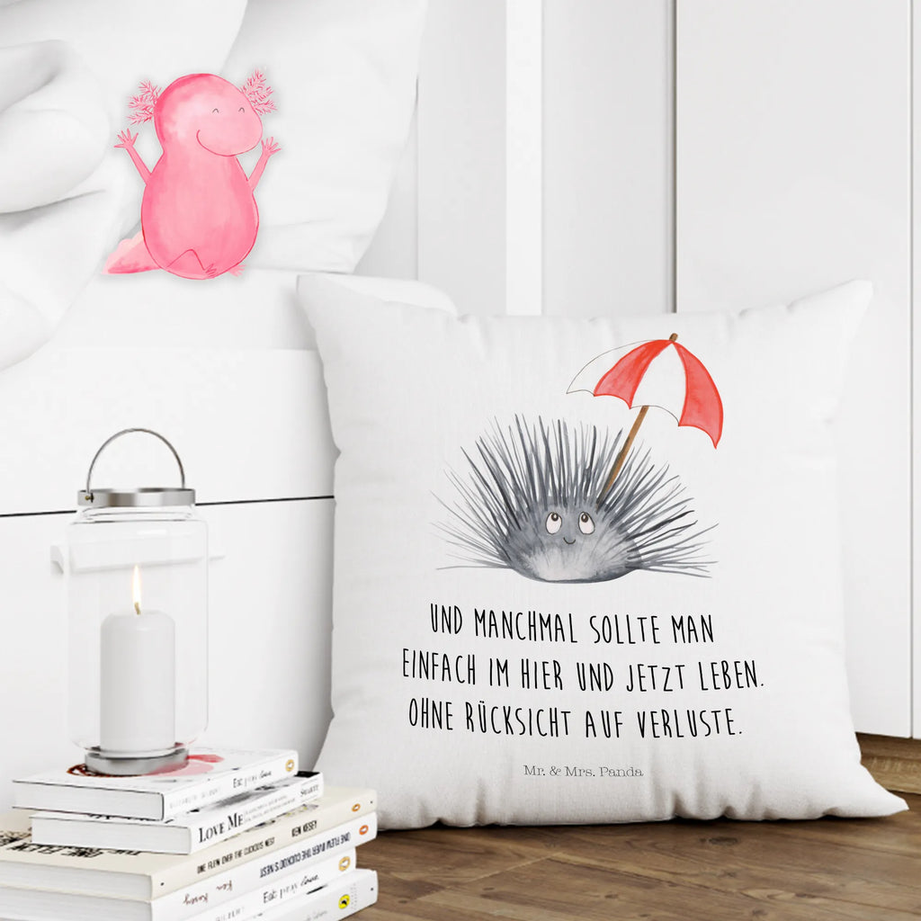 40x40 poduszka Jeżowiec Zwierzeta morskie, Morze, Wakacje