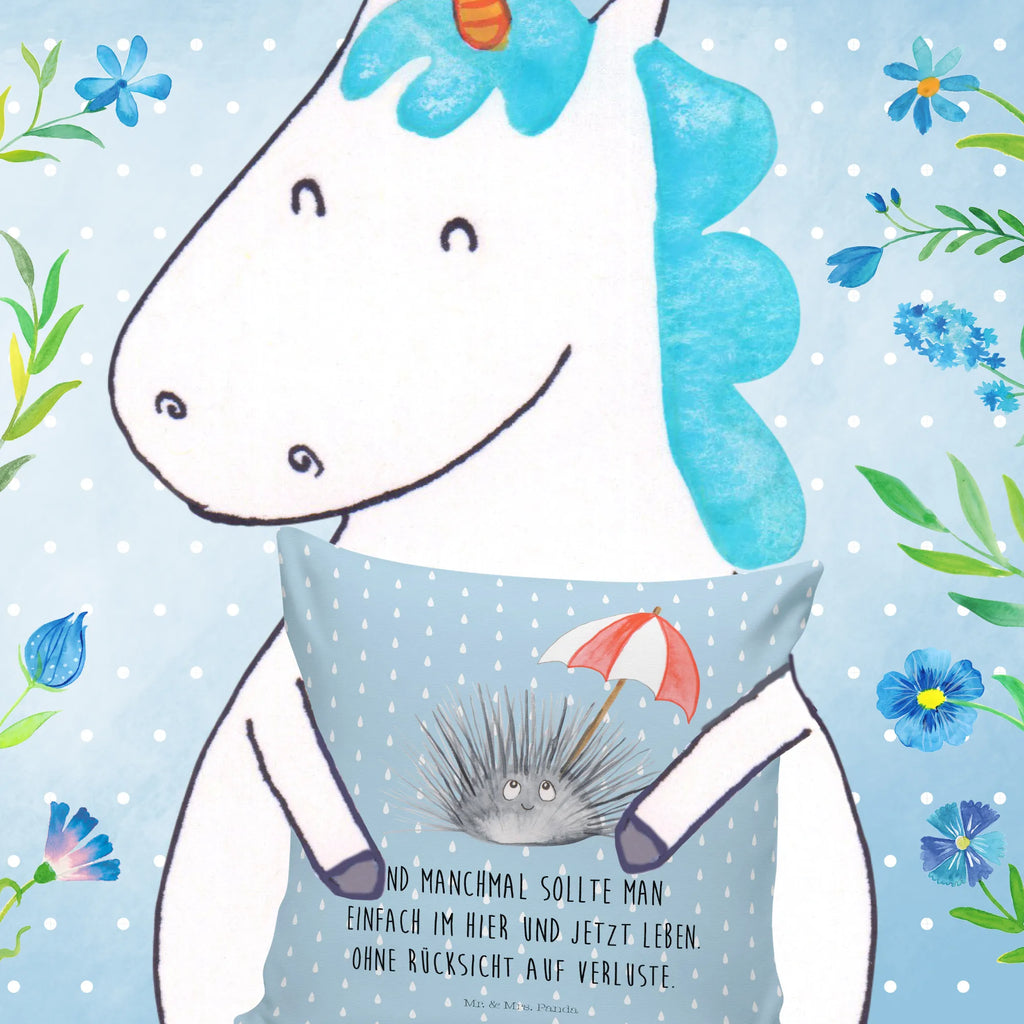 40x40 poduszka Jeżowiec Zwierzeta morskie, Morze, Wakacje