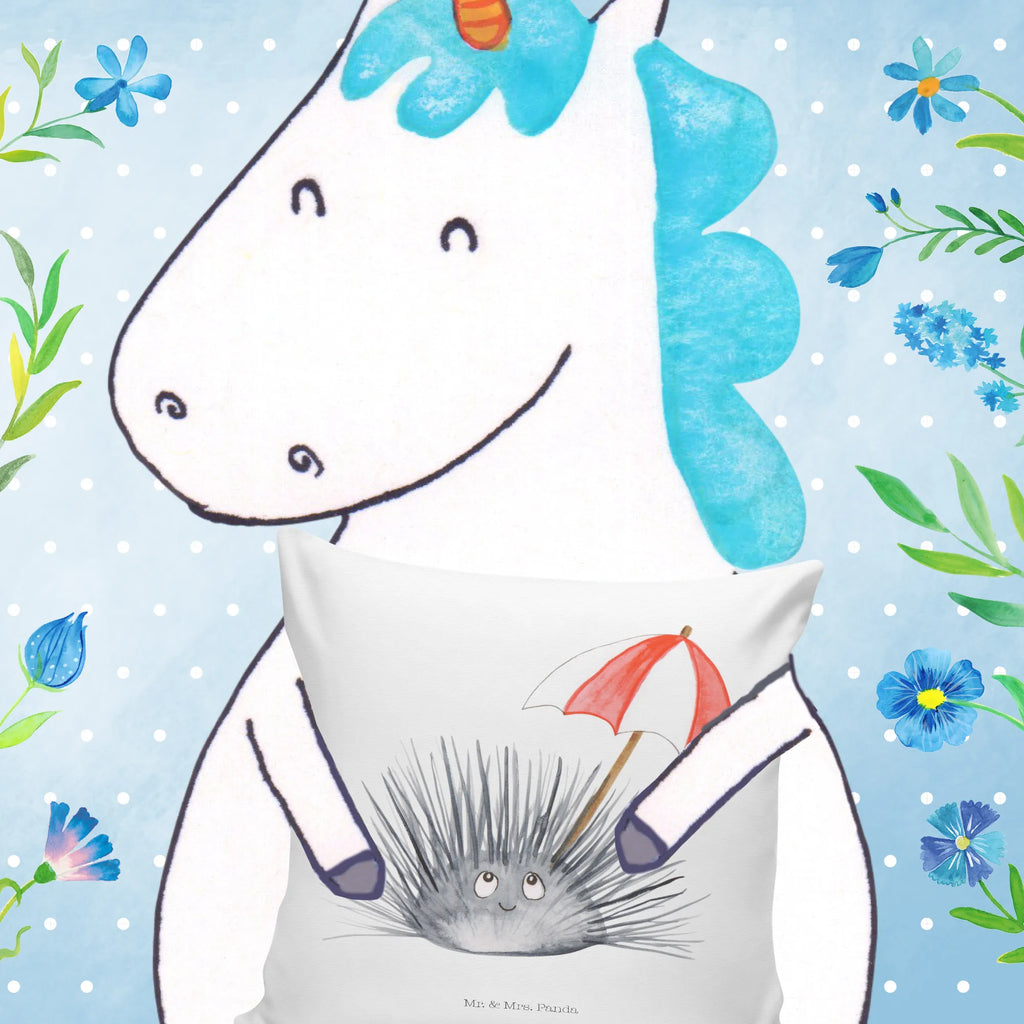 40x40 poduszka Jeżowiec Zwierzeta morskie, Morze, Wakacje