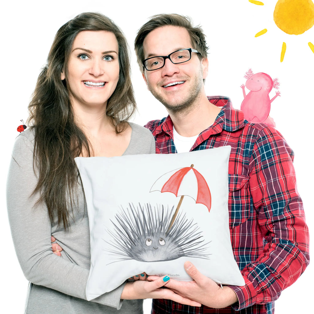 40x40 poduszka Jeżowiec Zwierzeta morskie, Morze, Wakacje