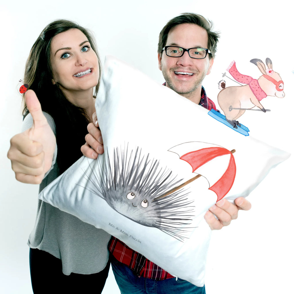 40x40 poduszka Jeżowiec Zwierzeta morskie, Morze, Wakacje