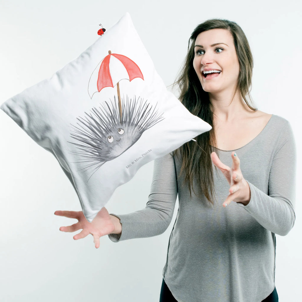 40x40 poduszka Jeżowiec Zwierzeta morskie, Morze, Wakacje