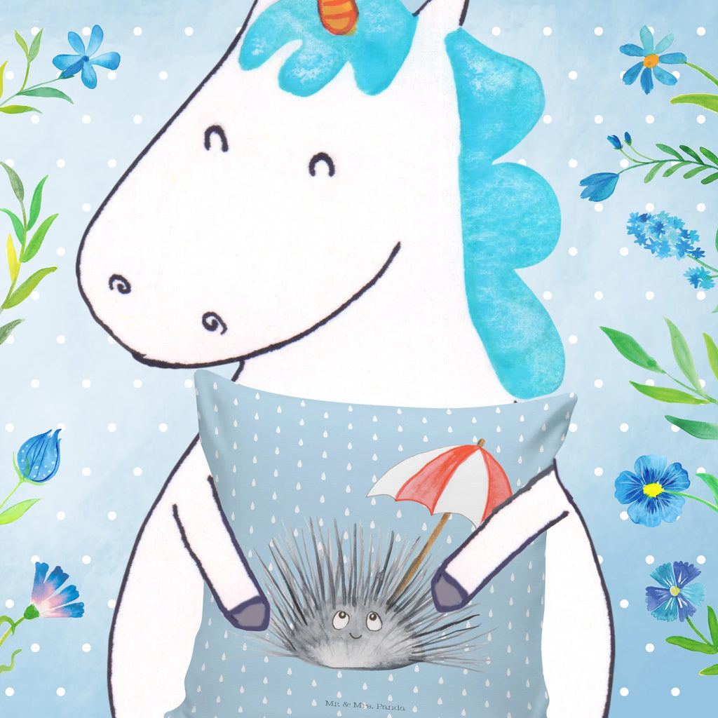 40x40 poduszka Jeżowiec Zwierzeta morskie, Morze, Wakacje