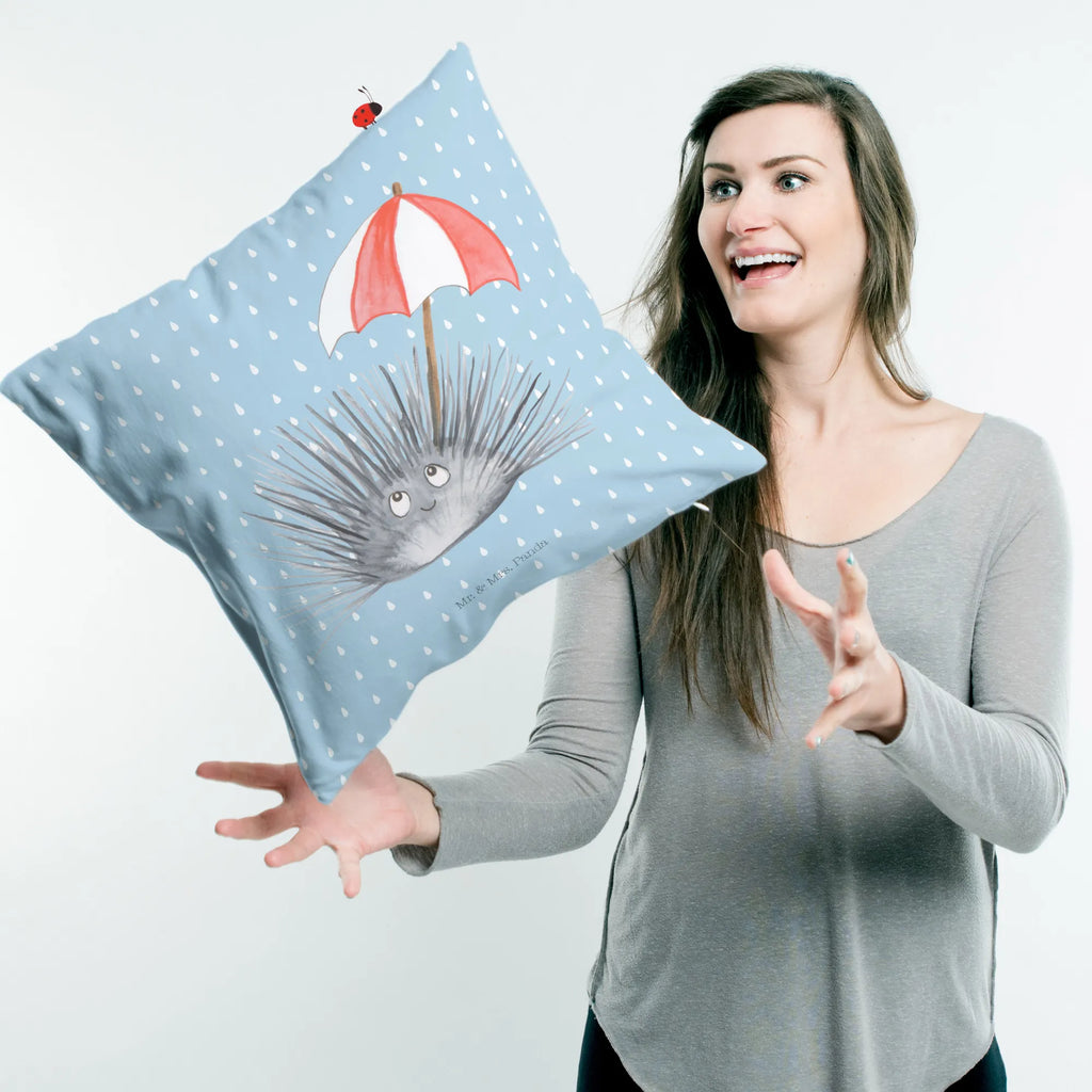 40x40 poduszka Jeżowiec Zwierzeta morskie, Morze, Wakacje