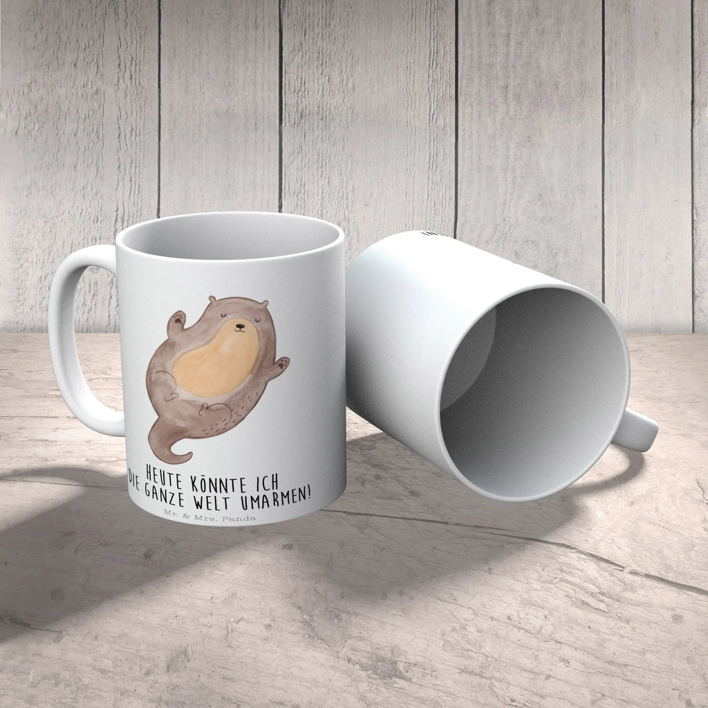 Mug otter Embrace ceramic mug, mug with designs, gift mug, custom mug, coffee mug, novelty mug, tea mug, mug with quotes, latte mug, personalized mug, porcelain mug, mug, office mug, otter, marten, sea otter, European otter, water mammal, aquatic animal, baby otter, predator, water, otter gifts, animal lover, gift ideas for animal lovers, animal, mammal, water animal, gifts for people in love, Otter Sea Otter Lake Otter