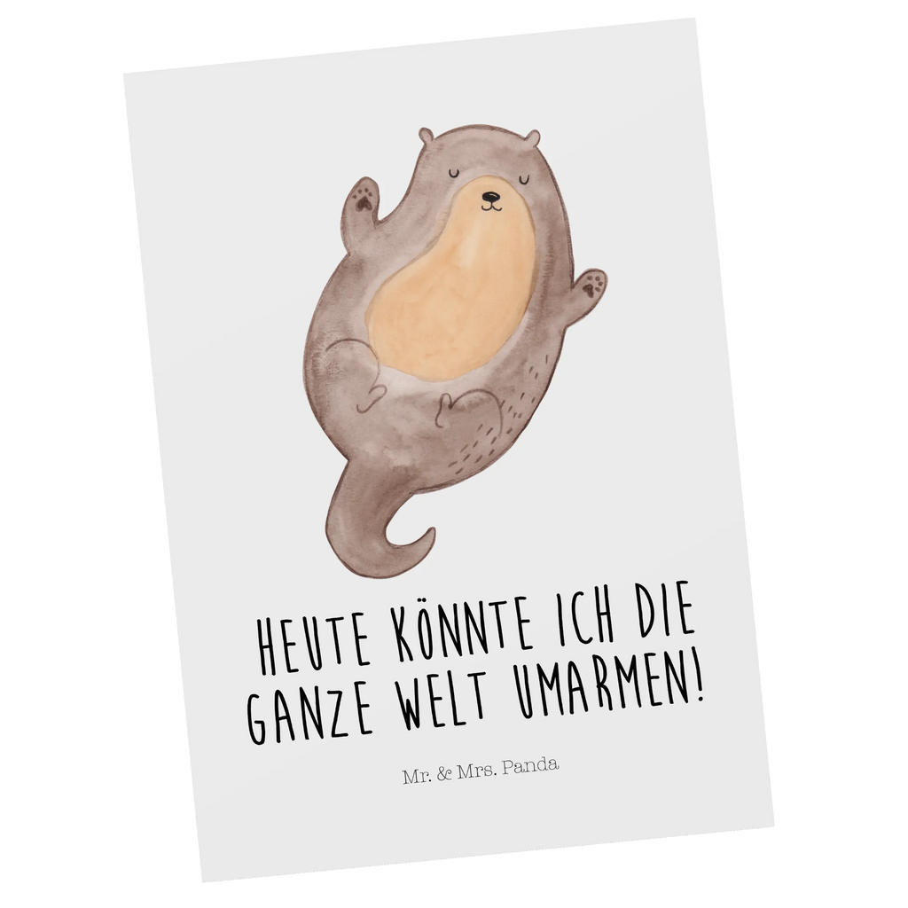 Postkarte Otter Umarmen Einladungskarten Geburtstag, Geschenkkarte, Karte, Postkarte, Ansichtskarten, Einladung Geburtstag, Einladungskarte, Dankeskarte, Ansichtskarte, Grußkarte, Einladung, Geburtstagskarte, Otter, Fischotter, Seeotter, Otter Seeotter See Otter