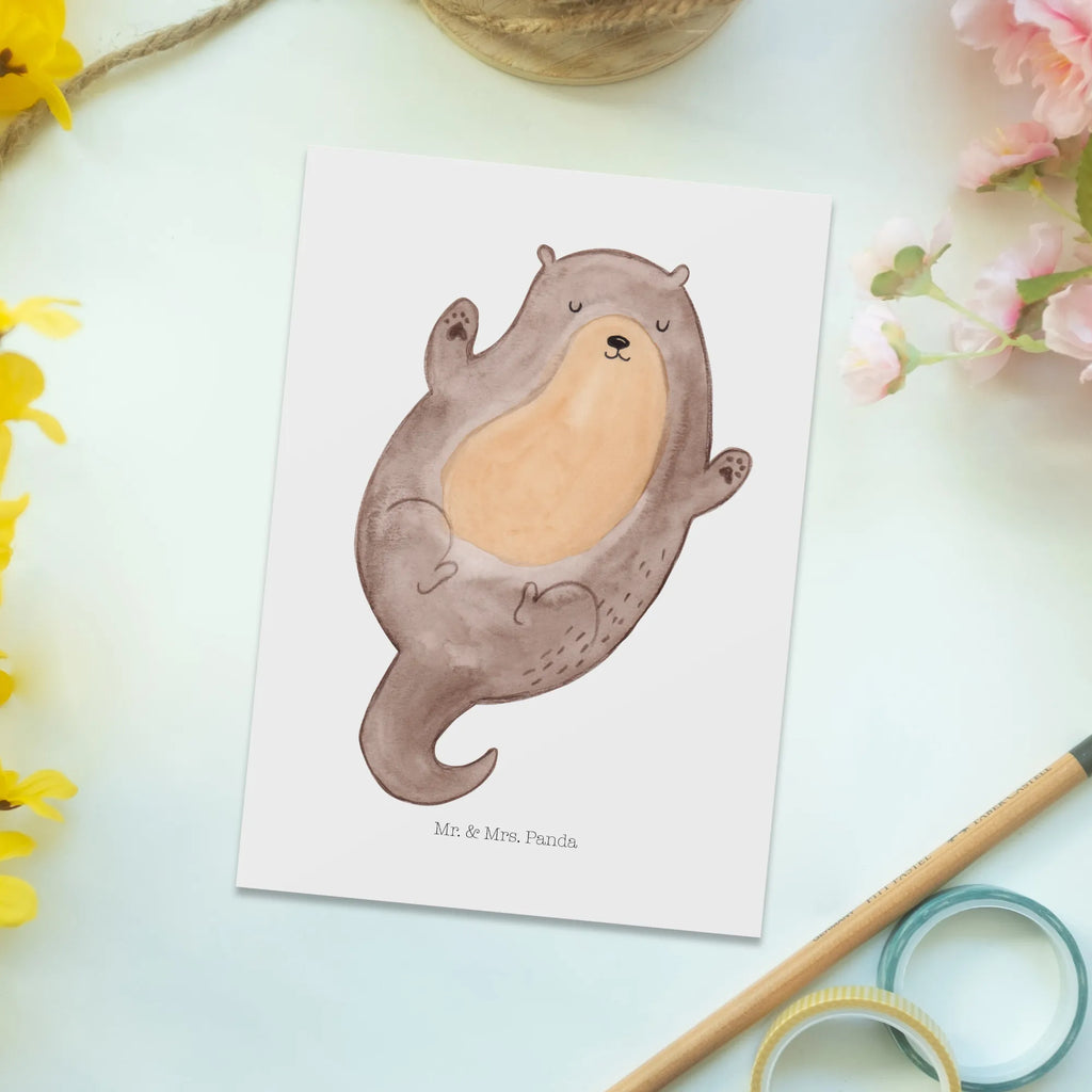 Postkarte Otter Umarmen Einladungskarten Geburtstag, Geschenkkarte, Karte, Postkarte, Ansichtskarten, Einladung Geburtstag, Einladungskarte, Dankeskarte, Ansichtskarte, Grußkarte, Einladung, Geburtstagskarte, Otter, Fischotter, Seeotter, Otter Seeotter See Otter