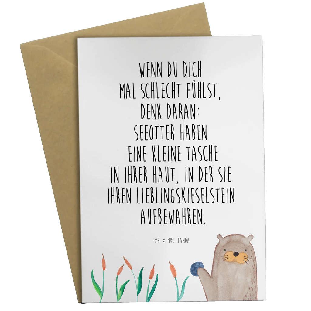 Greetings card otter Stone Beileidskarte, osterkarten, Klappkarte, genesungskarte, Grußkarte, weihnachtskarten, valentinstagskarte, vatertagskarte, Glückwunschkarte, einladungskarten, jubiläumskarte, dankeskarten, spruchkarte, abiturkarte, babykarte, Grußkarten, Motivkarte, kommunionskarte, osterkarte, hochzeitskarten, firmungskarte, glückwunschkarten, neujahrskarte, Otter, Fischotter, Seeotter, Otter Seeotter See Otter