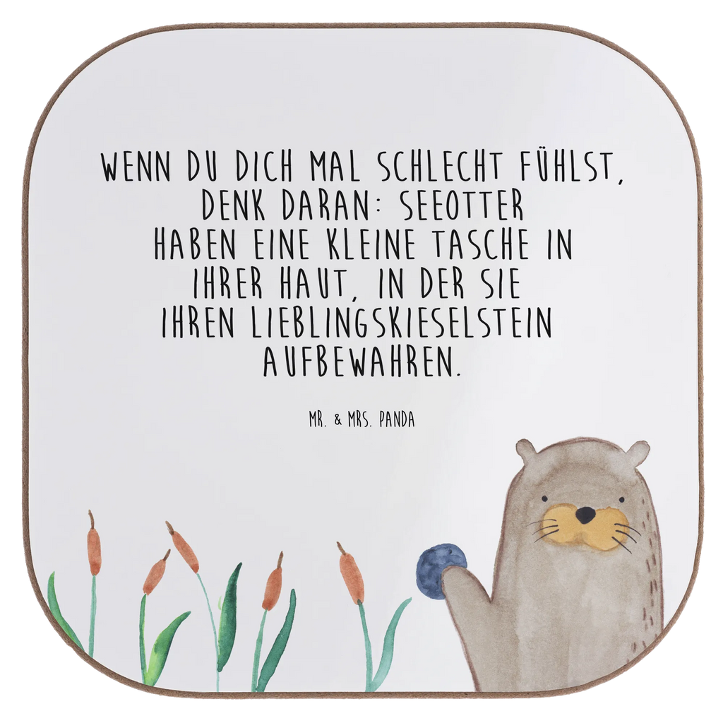 Square coaster otter Stone Glasuntersetzer, Untersetzer, Untersetzer Holz, Untersetzer für Gläser, Untersetzer Design, Getränkeuntersetzer, Bierdeckel, Tassen Untersetzer, Untersetzer aus Holz, Korkuntersetzer, Untersetzer Gläser, Holzuntersetzer, Otter, Fischotter, Seeotter, Otter Seeotter See Otter