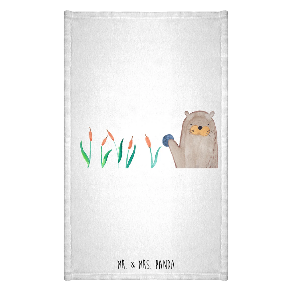 Hand towel otter Stone bathroom, big, bath towel, Towel, children, baby, towels, otter, marten, sea otter, European otter, water mammal, aquatic animal, baby otter, predator, water, otter gifts, animal lover, gift ideas for animal lovers, animal, mammal, water animal, gifts for people in love, Otter Sea Otter Lake Otter