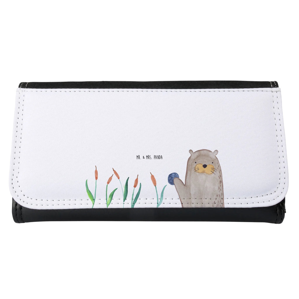 Portfel damski wydra kamień Kuna, wydra, morska wydra