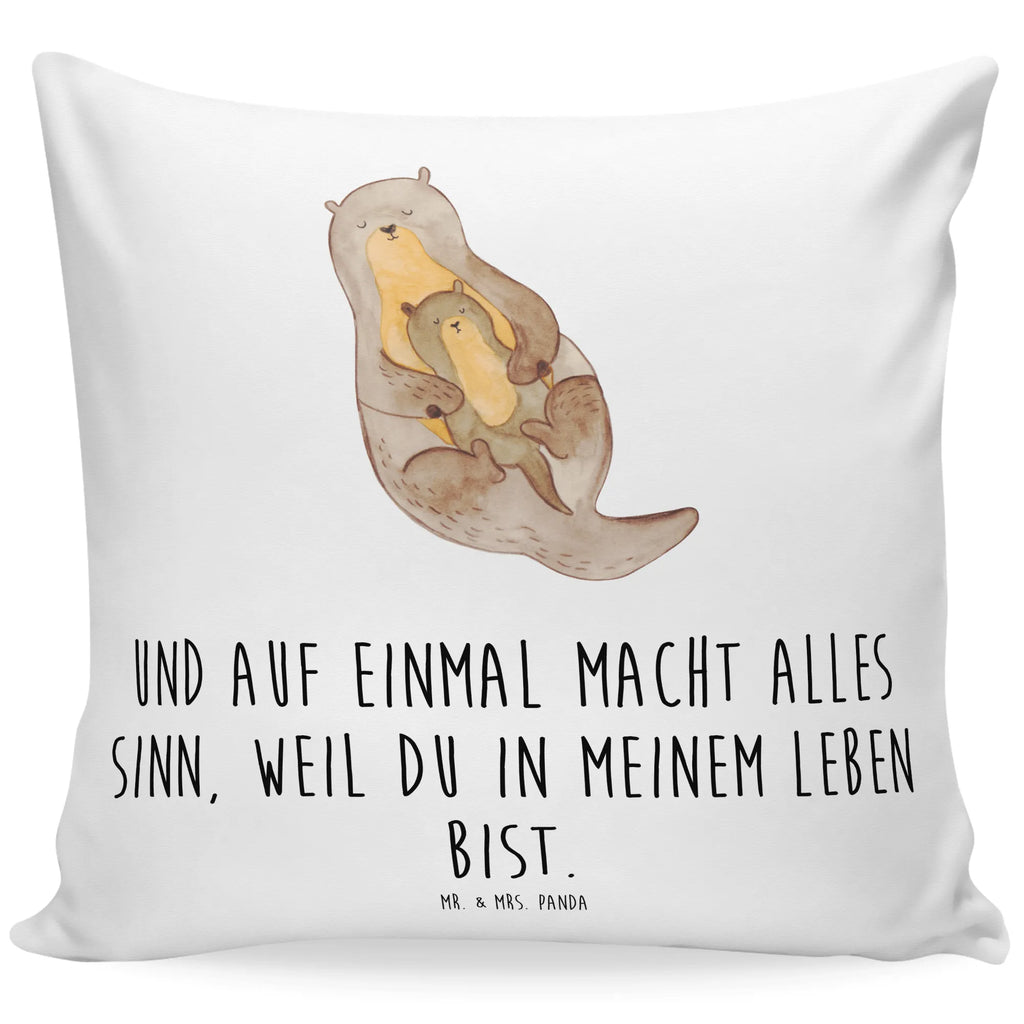 Cushion otter child bedroom, settee, 40x40, cushion, Pillow, pillows, pillow case, pad, 40 x 40, bed, soft, fluffy, sofa, couch, otter, marten, sea otter, European otter, water mammal, aquatic animal, baby otter, predator, water, otter gifts, animal lover, gift ideas for animal lovers, animal, mammal, water animal, gifts for people in love, Otter Sea Otter Lake Otter