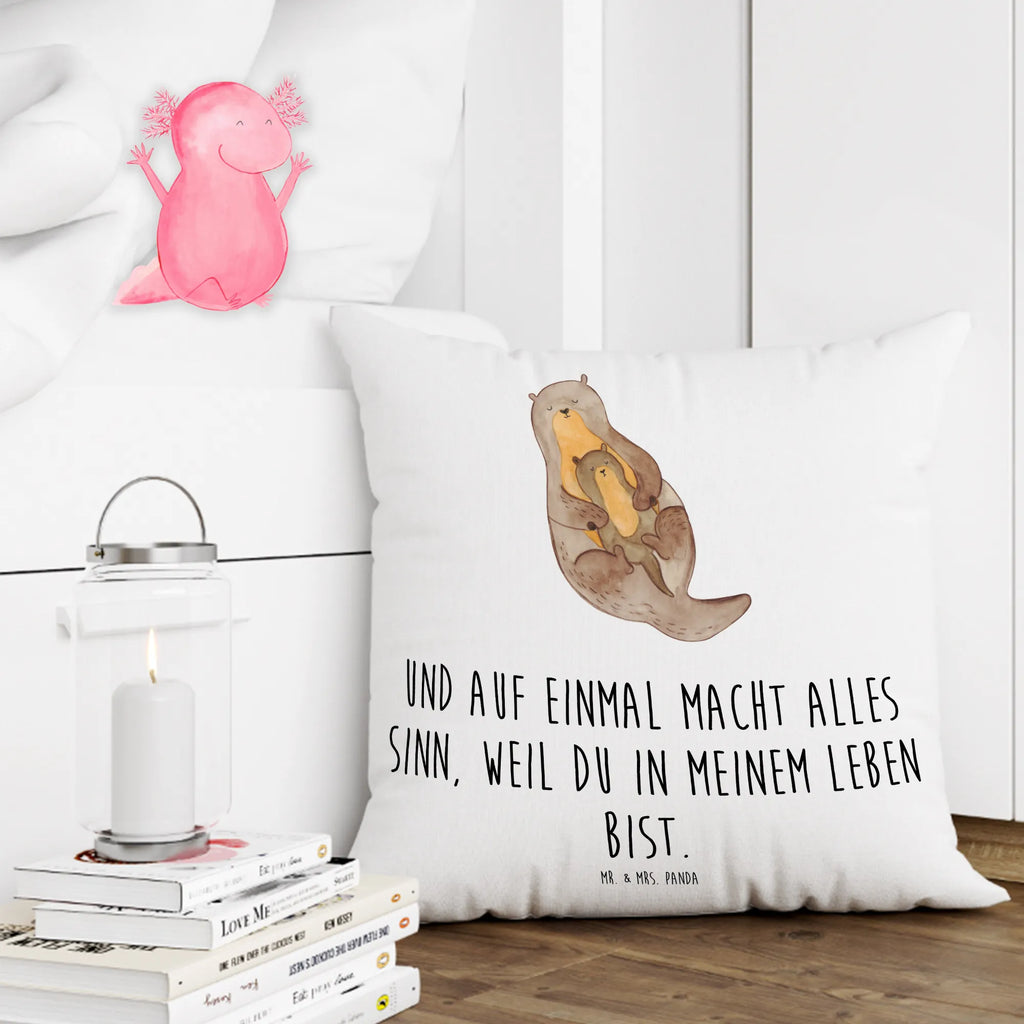 Cushion otter child bedroom, settee, 40x40, cushion, Pillow, pillows, pillow case, pad, 40 x 40, bed, soft, fluffy, sofa, couch, otter, marten, sea otter, European otter, water mammal, aquatic animal, baby otter, predator, water, otter gifts, animal lover, gift ideas for animal lovers, animal, mammal, water animal, gifts for people in love, Otter Sea Otter Lake Otter