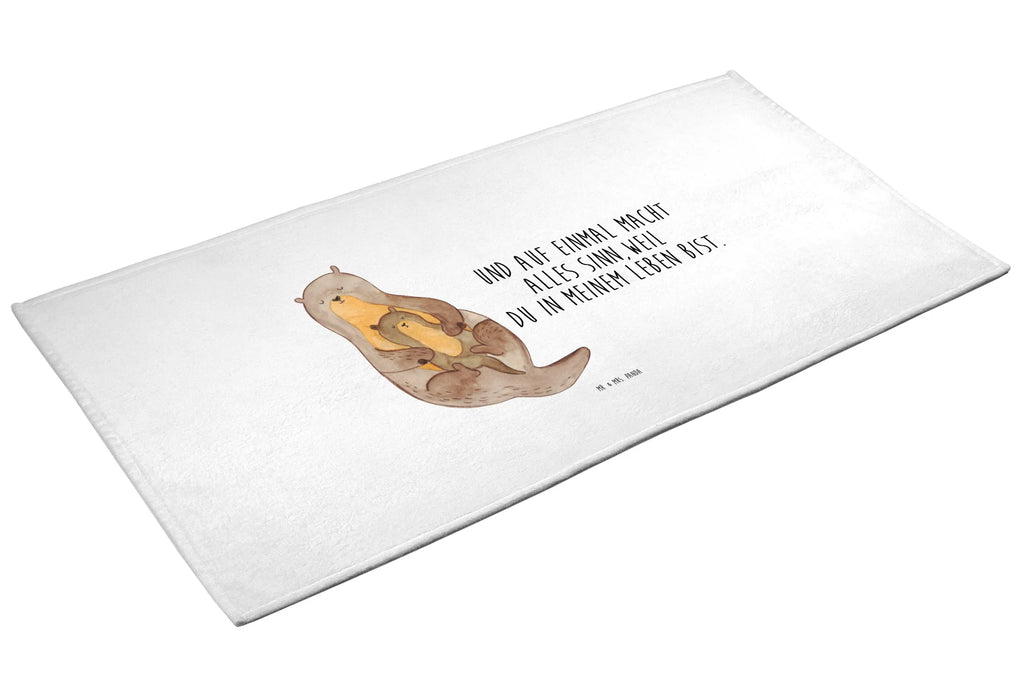 Hand towel otter child towels, bathroom, Towel, children, baby, big, bath towel, otter, marten, sea otter, European otter, water mammal, aquatic animal, baby otter, predator, water, otter gifts, animal lover, gift ideas for animal lovers, animal, mammal, water animal, gifts for people in love, Otter Sea Otter Lake Otter