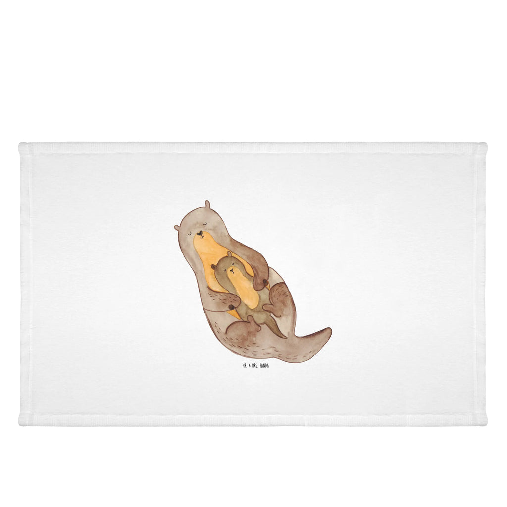 Hand towel otter child towels, bathroom, Towel, children, baby, big, bath towel, otter, marten, sea otter, European otter, water mammal, aquatic animal, baby otter, predator, water, otter gifts, animal lover, gift ideas for animal lovers, animal, mammal, water animal, gifts for people in love, Otter Sea Otter Lake Otter