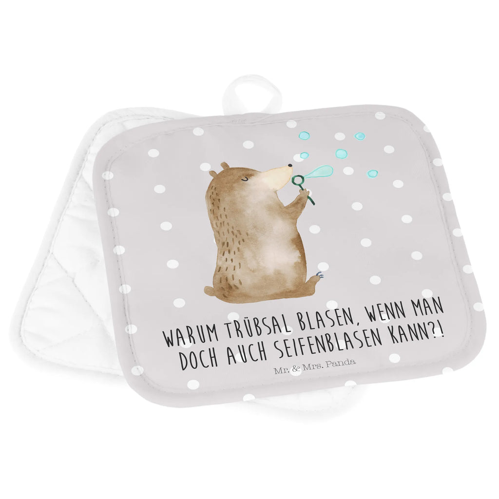 2er Set Topflappen  Bär Seifenblasen Topflappen Set, Topflappen lustig, Ofenhandschuh, Topflappenset, Topfhandschuhe, Topfuntersetzer, Topflappen, Schöne Topflappen, Topflappen 2er Set, Topflappen mit Spruch, Ofenhandschuhe, Topfhandschuh, Bär, Teddy, Teddybär, Seifenblasen Bär Lustig Sein Glücklich Traurig Happy