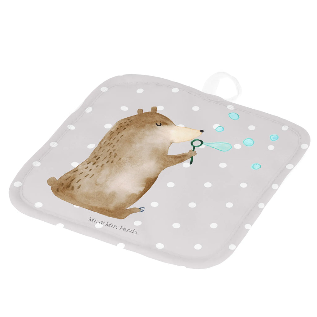 2er Set Topflappen  Bär Seifenblasen Topflappen Set, Topflappen lustig, Ofenhandschuh, Topflappenset, Topfhandschuhe, Topfuntersetzer, Topflappen, Schöne Topflappen, Topflappen 2er Set, Topflappen mit Spruch, Ofenhandschuhe, Topfhandschuh, Bär, Teddy, Teddybär, Seifenblasen Bär Lustig Sein Glücklich Traurig Happy