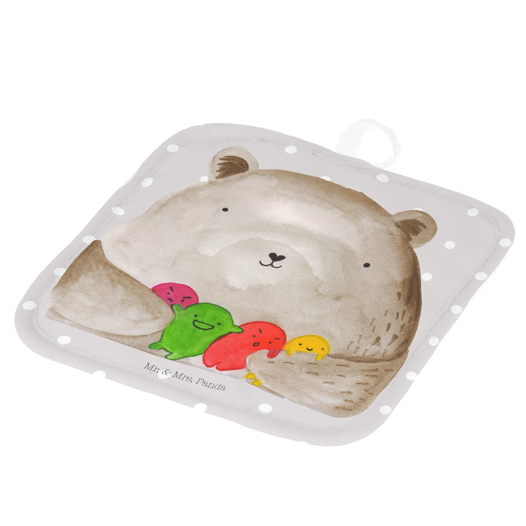 Pot holder bear Feeling potholders, oven cloth set, oven mitts, cooking, baking, oven glove, set, gloves, kitchen, bear, teddy, teddy bear, cuddly toy, Bear, Madness