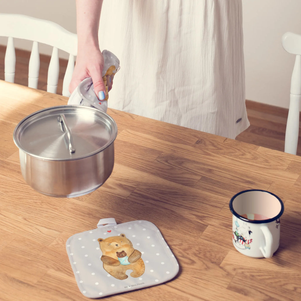 2er Set Topflappen  Bär Baby Topflappen 2er Set, Topflappen Set, Topflappenset, Topflappen, Topfhandschuhe, topfhalter, 2er Set Topflappen, Topfuntersetzer, Teddy, Teddybär, Bär, Täufling, Geburtstag, Geburt, Eltern, Nichte, Mutter, Baby, Glückwunsch, Taufe, Enkel, Enkelin, Neffe