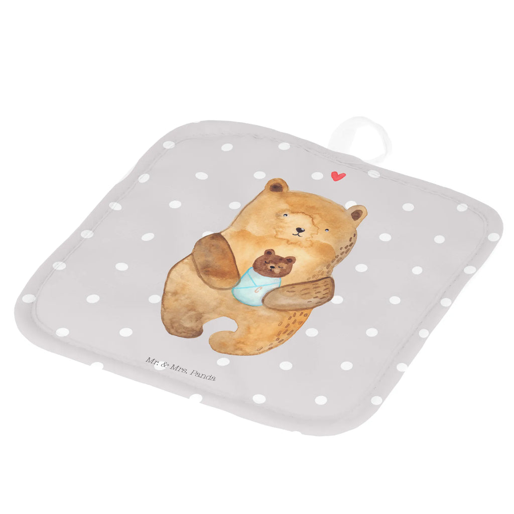 2er Set Topflappen  Bär Baby Topflappen 2er Set, Topflappen Set, Topflappenset, Topflappen, Topfhandschuhe, topfhalter, 2er Set Topflappen, Topfuntersetzer, Teddy, Teddybär, Bär, Täufling, Geburtstag, Geburt, Eltern, Nichte, Mutter, Baby, Glückwunsch, Taufe, Enkel, Enkelin, Neffe