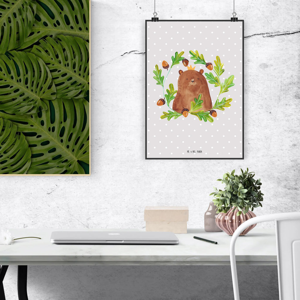 Poster Bär König grafikposter, wanddeko, Deko Bild, Posterdruck, Bild, drucke, Deko Poster, Wandposter, wanddruck, kunstdruck poster, Mr. & Mrs. Panda Poster, Wanddekoration, Wandbild, Wandschmuck, typografie poster, Design Poster, Kunstdruck, kunstposter, Designposter, wandkunst, Poster, Wanddeko Bild, Panda Poster, Plakat, Teddy, Bär, Teddybär, Dad, Daddy, Papa, Papa Bär, Vater, Weltbester Papa, Papi, Bester Papa, Vatertag, Bester Vater