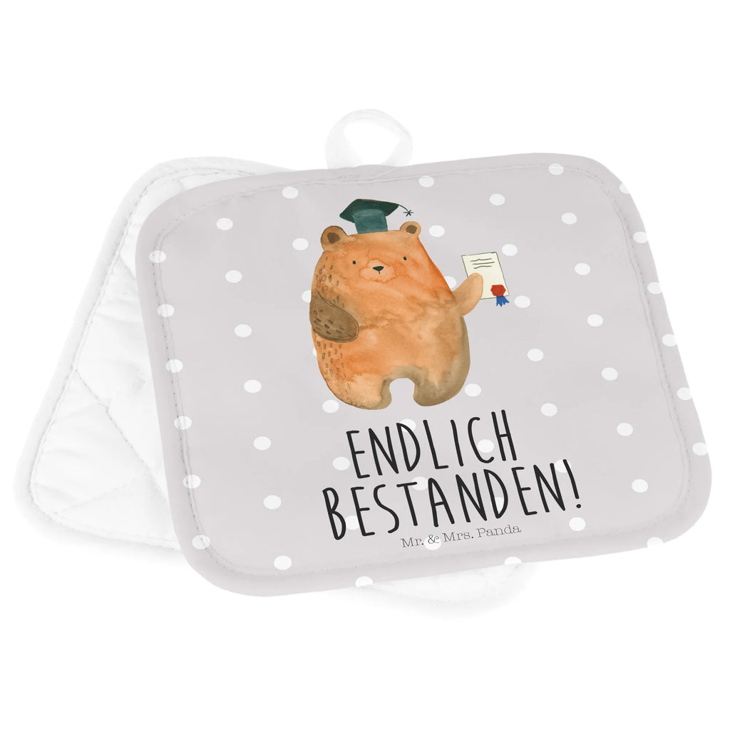 2-elementowy zestaw podkładek pod garnki Niedźwiedź Egzamin Topflappen 2er Set, 2er Set Topflappen, Topfhandschuhe, Topfuntersetzer, Topflappen, topfhalter, Topflappenset, Topflappen Set, Bär, Teddy, Teddybär, Prüfungen, Zeugnis, Abitur, Abschluss, Prüfung Bestanden, Abschlusszeugnis