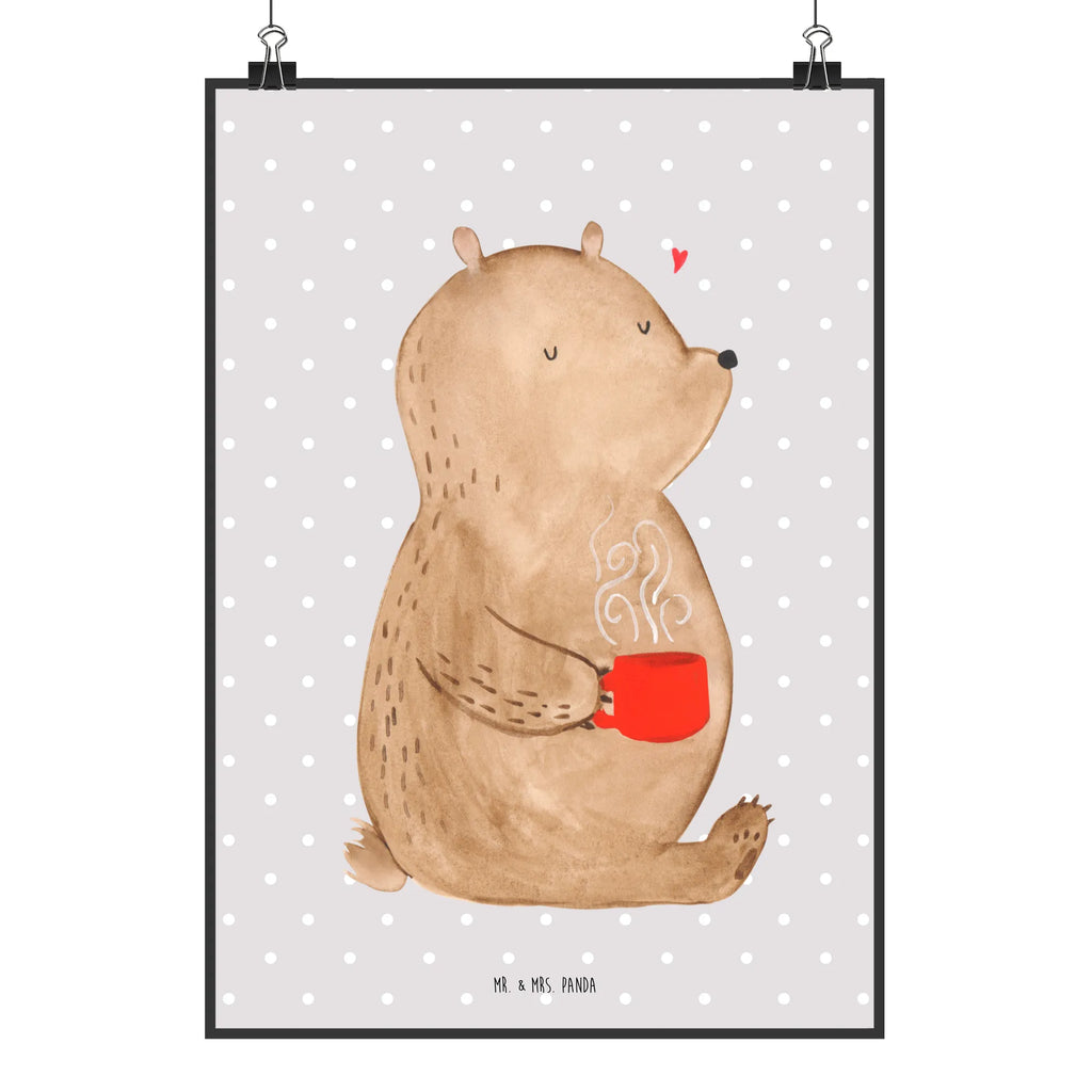 Plakat Niedźwiedź kawa Wandbild, Wanddekoration, wandkunst, Mr. & Mrs. Panda Poster, wanddruck, kunst für die wand, Deko Bild, Designposter, Poster, kunstdruck poster, Wandposter, wanddeko, Wanddeko Bild, drucke, kunstposter, Wandschmuck, Posterdruck, Bild für Wand, Plakat, grafikposter, Kunstdruck, Bild, Teddybär, Bär, Teddy, Kaffee, Welt Erobern, Morgenroutine, Guten Morgen, Coffee, Bären, Motivation, Welt Retten