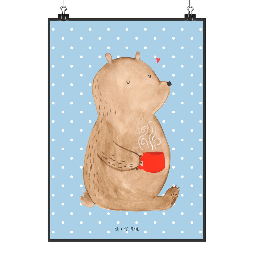 Plakat Niedźwiedź kawa Wandbild, Wanddekoration, wandkunst, Mr. & Mrs. Panda Poster, wanddruck, kunst für die wand, Deko Bild, Designposter, Poster, kunstdruck poster, Wandposter, wanddeko, Wanddeko Bild, drucke, kunstposter, Wandschmuck, Posterdruck, Bild für Wand, Plakat, grafikposter, Kunstdruck, Bild, Teddybär, Bär, Teddy, Kaffee, Welt Erobern, Morgenroutine, Guten Morgen, Coffee, Bären, Motivation, Welt Retten