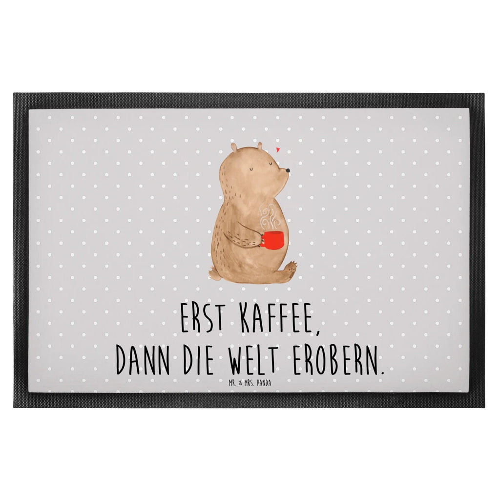 Fußmatte Bär Kaffee sauberlaufmatten, Abtretmatte, flurmatte, Fussmatte, Schmutzfangmatte, Schmutzfänger, Fußabstreifer, Eingangsmatte, außenmatte, Schmutzfangteppich, Sauberlaufmatte, Abtreter, Türmatte, matte haustür, hausmatte, Schuhabstreifer, türmatten, Türvorleger, Schmutzmatte, Fußabtreter, Fußmatten, abstreifer, fußmatte, Haustürmatte, Eingangsteppich, schmutzfangmatten, Teddybär, Bär, Teddy, Welt Retten, Motivation, Coffee, Welt Erobern, Morgenroutine, Bären, Guten Morgen, Kaffee