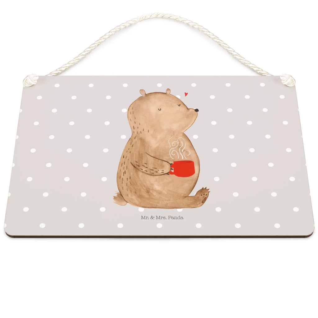 Deko Schild Bär Kaffee Schild mit Spruch, sprüche schild, Holztafel, Türschild Familie, hängeschild, wandhänger, Dekoschild, Türschild, Schild, Wandschild, Deko Schild, dekoration schild, Badschild, holzbild, Deko Wandtafel, dekoschilder, Küchenschild, Holzschild, dekotafel, Motivschild, wandtafel, Spruchschild, Teddybär, Teddy, Bär, Coffee, Kaffee, Guten Morgen, Morgenroutine, Motivation, Bären, Welt Erobern, Welt Retten