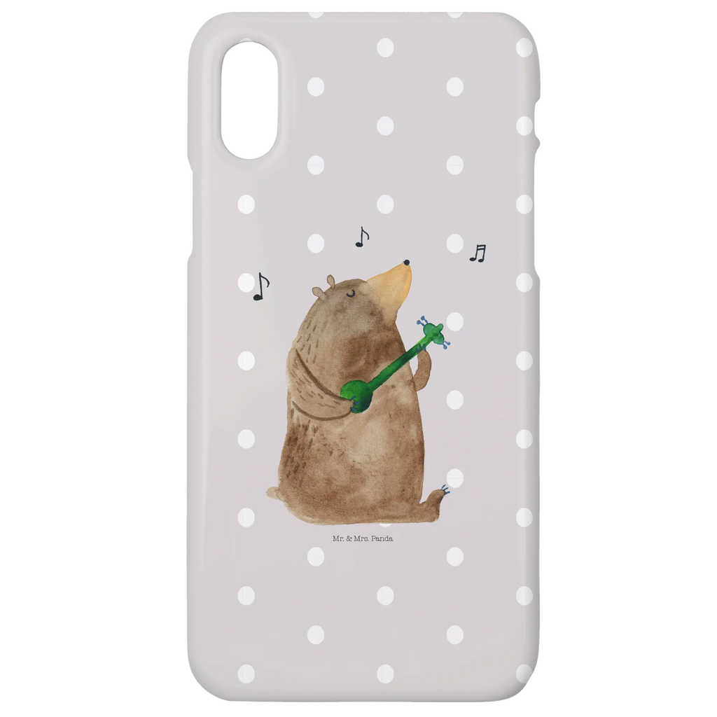 Handyhülle Bär Gitarre Handycover, Handy, Iphone X, Hülle, Cover, Iphone 10, Handyhülle, Handy Case, Bär, Teddybär, Teddy