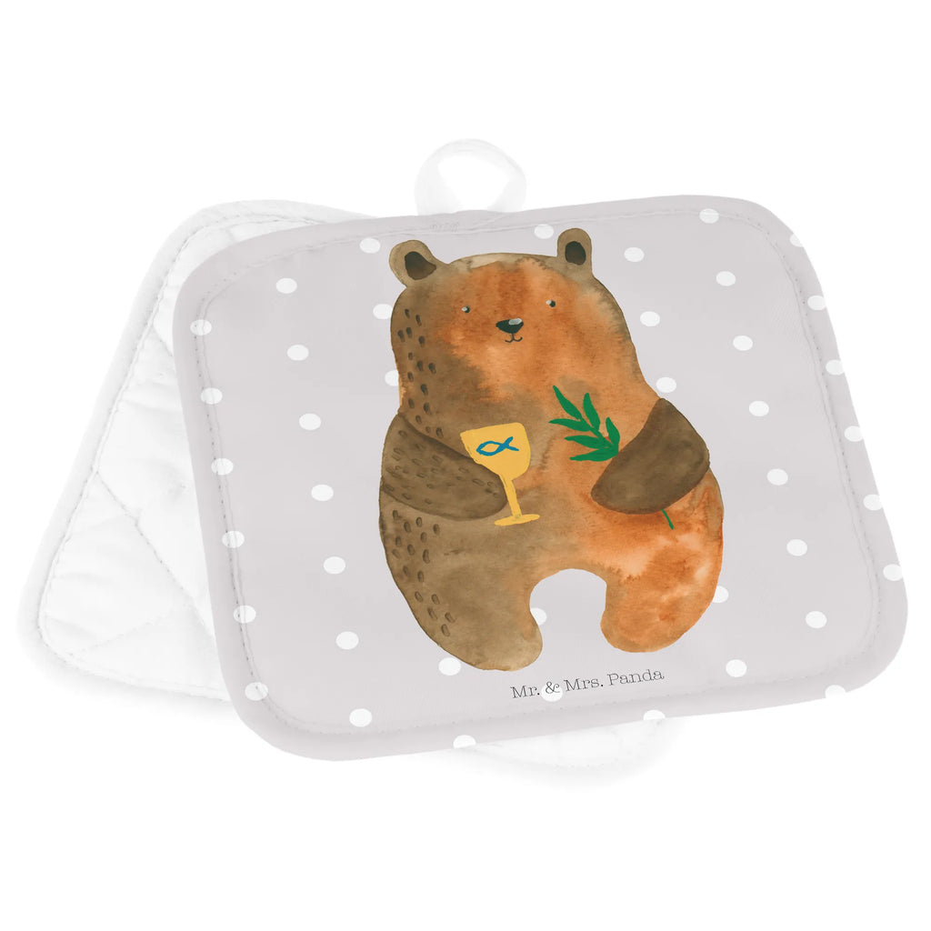 2er Set Topflappen  Bär Konfirmation topfhalter, Topflappenset, Topfuntersetzer, 2er Set Topflappen, Topfhandschuhe, Topflappen 2er Set, Topflappen, Topflappen Set, Bär, Teddy, Teddybär, Kirche, Gottesdienst, Evangelisch, Konfirmation