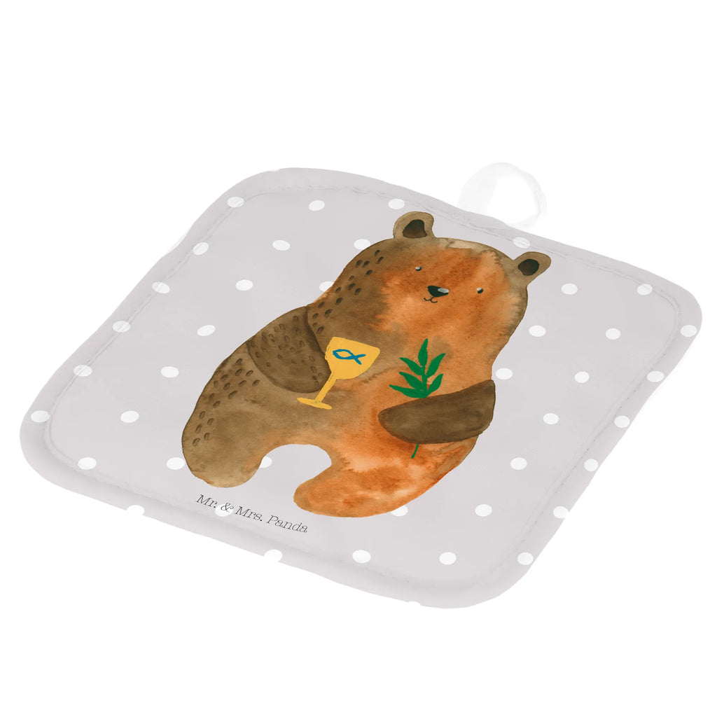 2er Set Topflappen  Bär Konfirmation topfhalter, Topflappenset, Topfuntersetzer, 2er Set Topflappen, Topfhandschuhe, Topflappen 2er Set, Topflappen, Topflappen Set, Bär, Teddy, Teddybär, Kirche, Gottesdienst, Evangelisch, Konfirmation