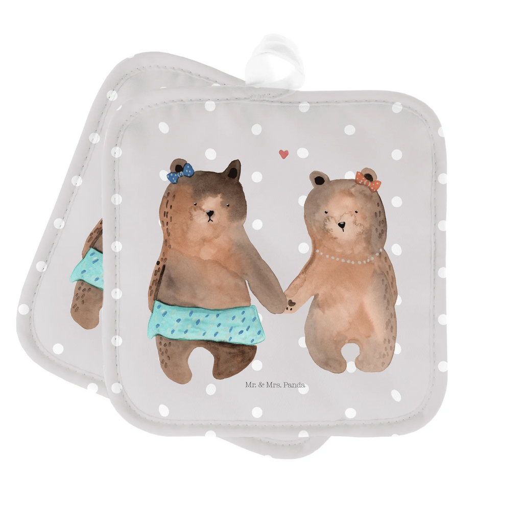 2er Set Topflappen  Bär Freundin Topflappen 2er Set, Topflappenset, 2er Set Topflappen, Topflappen, Topfuntersetzer, Topflappen Set, topfhalter, Topfhandschuhe, Bär, Teddy, Teddybär, Bär Freundin Beste Freund Liebe Liebesbeweis Verliebt Kumpel Kumpeliene