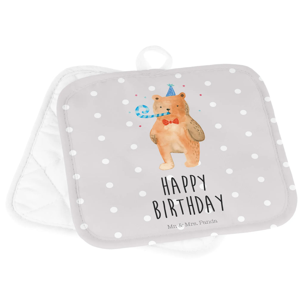 2-elementowy zestaw podkładek pod garnki Niedźwiedź urodziny Niedźwiedź, Miś, Pluszowy miś