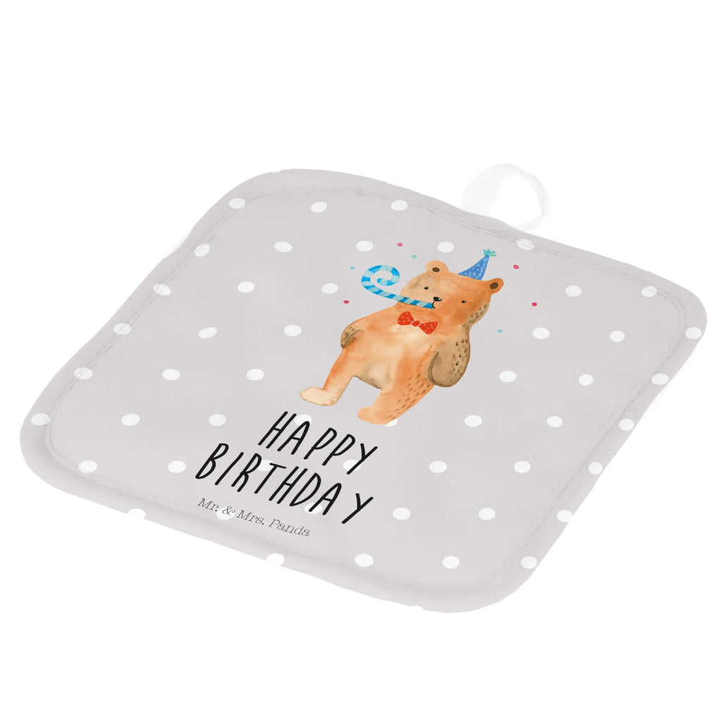 2-elementowy zestaw podkładek pod garnki Niedźwiedź urodziny Niedźwiedź, Miś, Pluszowy miś